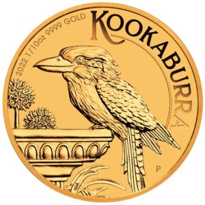 02 2022 australian kookaburra 1 10oz gold coin straighton highres.jpg