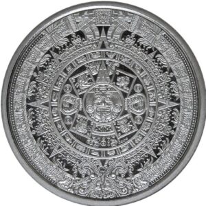 1 4 oz aztec calendar silver round obverse min.jpg