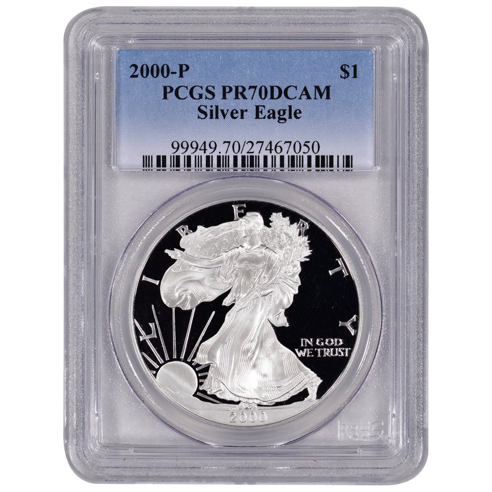 2000 p american silver eagle pr 70.jpg 2000 p american silver eagle pr 70.jpg
