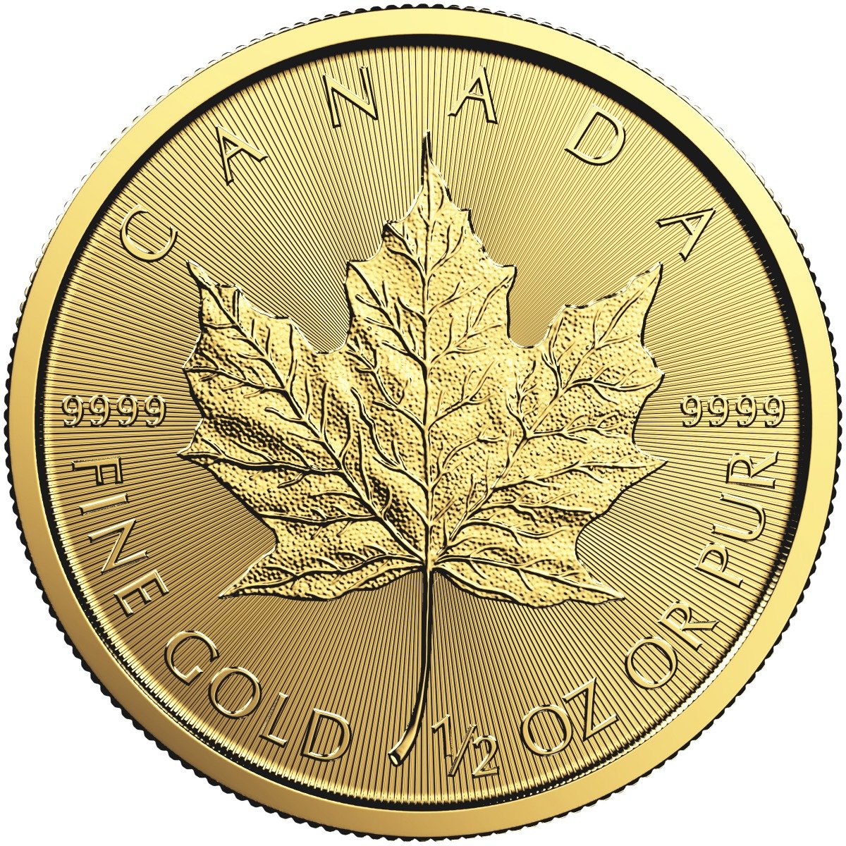 2018 rcm gold maple leaf obverse 1 2 ounce.jpg 2018 rcm gold maple leaf obverse 1 2 ounce.jpg