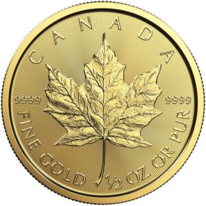 2020 1 2 oz canadian gold maple leaf coin reverse sdbullion.jpg