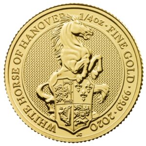 2020 1 4 oz queen s beasts white horse of hanover gold coin.jpg