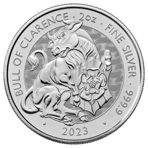 2023 silver tudor beast bull of clarence 2 oz coin reverse 1 .jpg