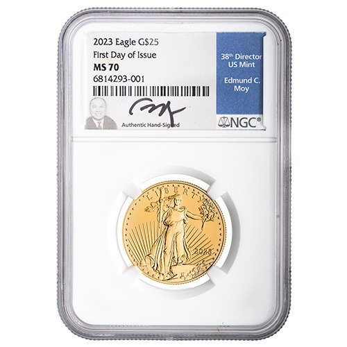 2023 us gold eagle ngc ms 70 0.5 oz coin edmund c. moy label obverse 2 500x500.jpg 2023 us gold eagle ngc ms 70 0.5 oz coin edmund c. moy label obverse 2 500x500.jpg