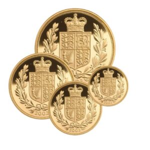 gbr02jubileesetincaps 2.0009 2002 br 4 coin gold queens golden jubilee set in capsules set.jpg