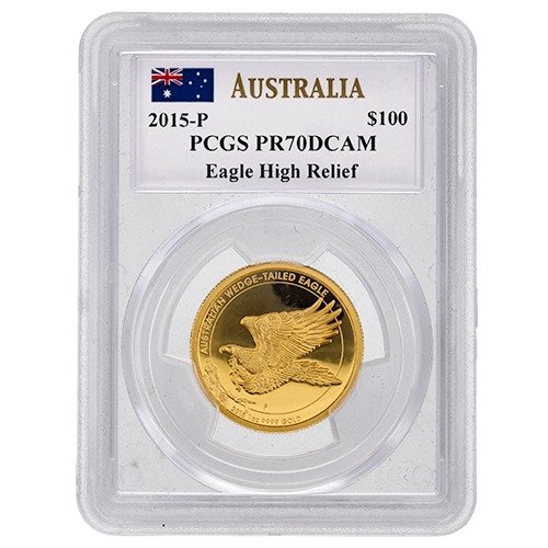 gpe15wedgepcgspr70hrmercanti 1p 2015 p pe gold wedgetailedeagle pcgs pr70 highrelief 1oz proof johnmercantilabel obv2 500x500 1.jpg gpe15wedgepcgspr70hrmercanti 1p 2015 p pe gold wedgetailedeagle pcgs pr70 highrelief 1oz proof johnmercantilabel obv2 500x500 1.jpg