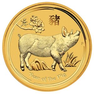 gpe19lunarpig 025 2019 1 4 oz perth mint gold lunar year of the pig coin reverse.jpg
