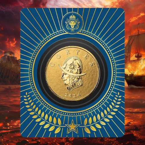 gsc24cortes 1 2024 sc gold commander series cortes 1 oz coin card.jpg gsc24cortes 1 2024 sc gold commander series cortes 1 oz coin card.jpg