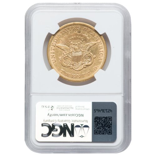 gus20liberty1864ngcau53 09675 1864 us liberty double eagle 20 coin ngc au 53 reverse.jpg gus20liberty1864ngcau53 09675 1864 us liberty double eagle 20 coin ngc au 53 reverse.jpg