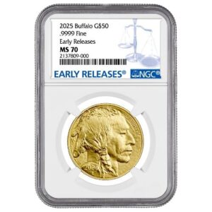 gus25buffngcms70er 1 2025 us gold buffalo ngc ms 70 early release 1 oz coin front.jpg