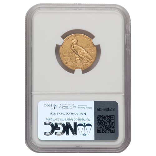 gus5indian1909ongcau55 04838 1909 o us gold indian 5 coin ngc au 55 reverse.jpg gus5indian1909ongcau55 04838 1909 o us gold indian 5 coin ngc au 55 reverse.jpg