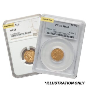 gusindianms63 01209 2.50 indian quarter eagle gold coin ngc pcgs ms 63 random year front.jpg
