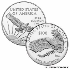 pusape 1p cap random us platinum eagle 1 oz proof coin in capsules only rev.jpg