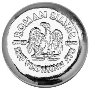 scottsdale mint silver roman eagle 5 oz button obverse 1 .jpg
