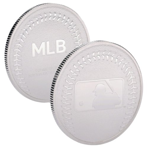 snimlbround 1 nz silver major league baseball 1 oz round frontback.jpg snimlbround 1 nz silver major league baseball 1 oz round frontback.jpg
