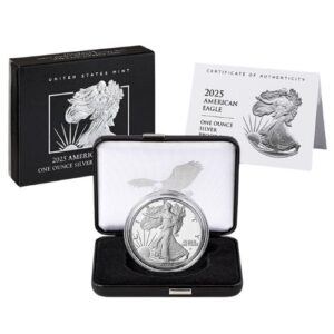 sus25asew 1p 2025 w us silver eagle 1 oz proof w box and coa main.jpg