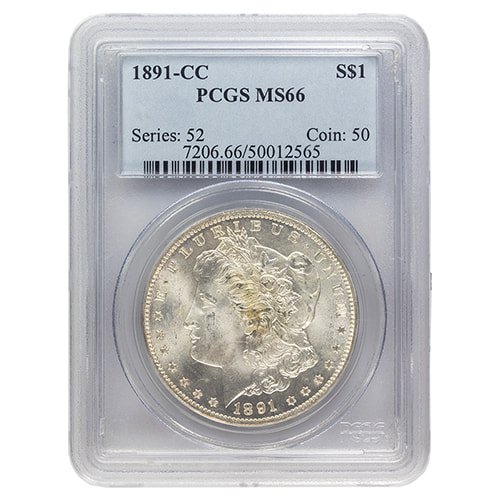 sus90morgdoll1891ccpcgsms66 1891 cc us silver morgan dollar pcgs ms 66 obverse 1 1 .jpg sus90morgdoll1891ccpcgsms66 1891 cc us silver morgan dollar pcgs ms 66 obverse 1 1 .jpg