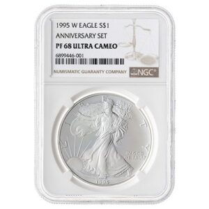 sus95asewngcpf68 1p 1995 w us silver eagle ngc pf 68 ucam 1 oz proof front.jpg