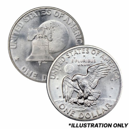 susikedolbu 1 1971 1976 40 silver eisenhower dollar bu random year reverse both illustration only.jpg susikedolbu 1 1971 1976 40 silver eisenhower dollar bu random year reverse both illustration only.jpg