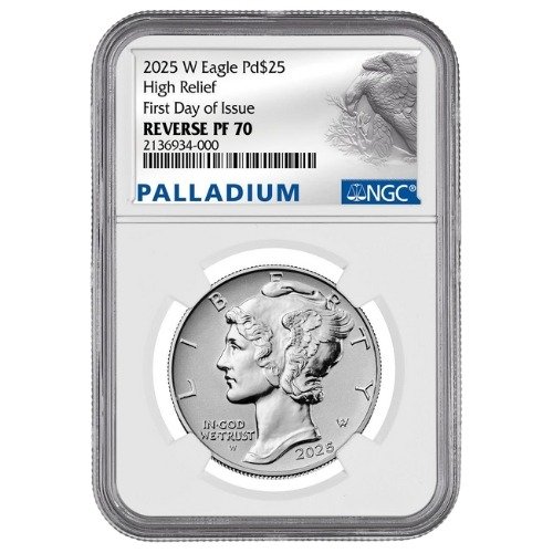 xus25eaglewngcpf70fdoi 1rp 2025 w us palladium eagle ngc pf 70 fdoi 1 oz reverse proof front.jpg